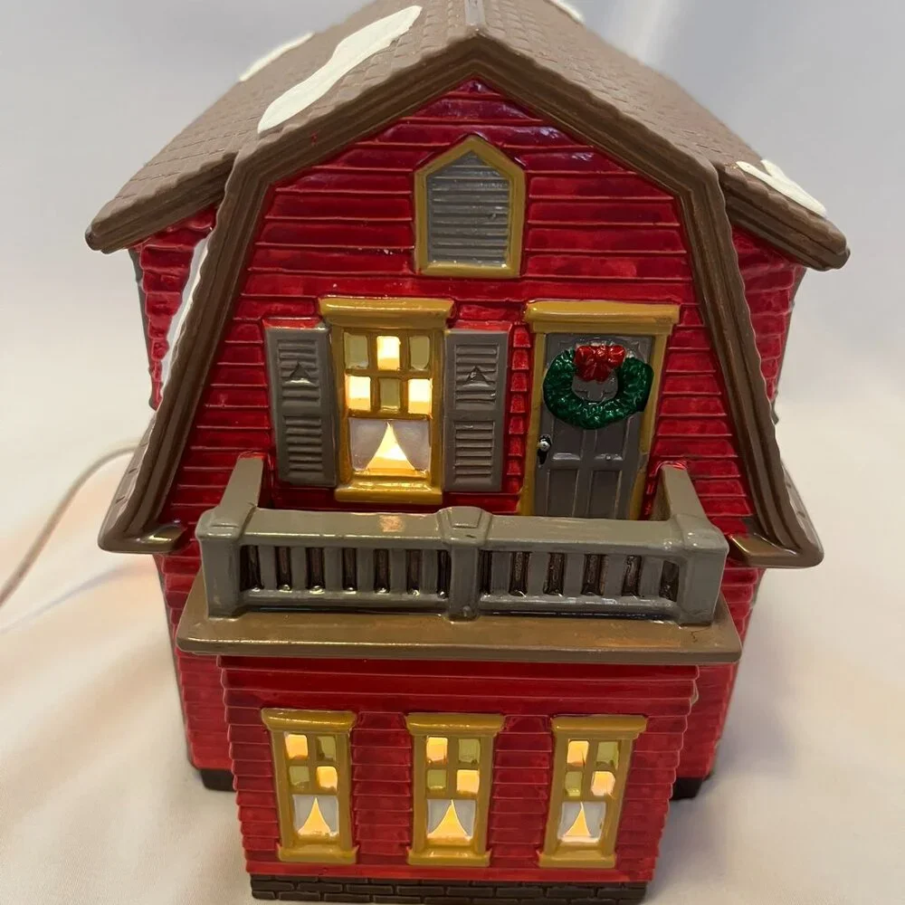 Department 56 Snow Village – Dutch Colonial House – Lighted - Picture 3 of 7